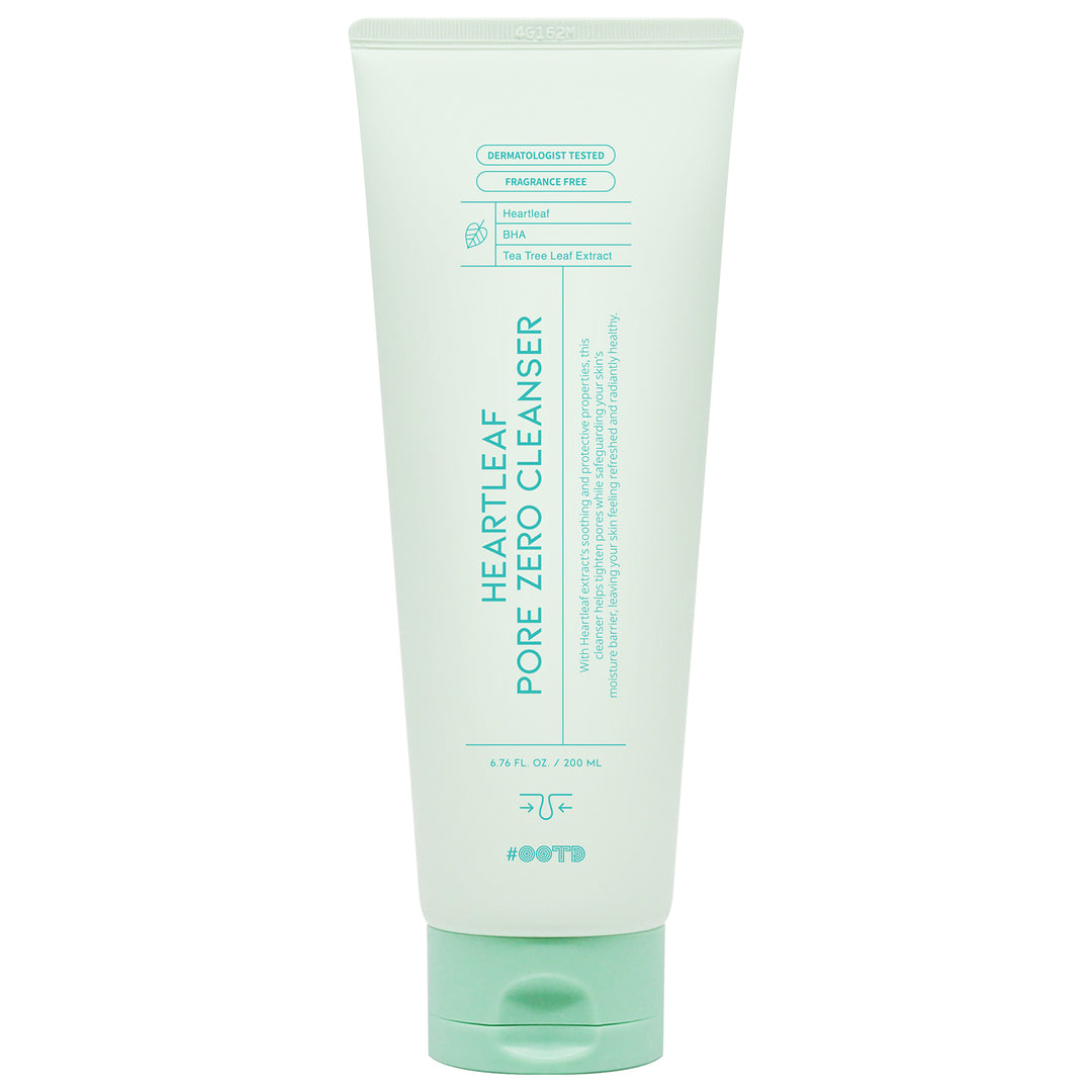 Heart leaf pore zero cleanser