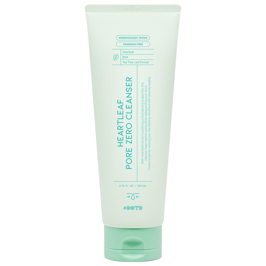 Heart leaf pore zero cleanser