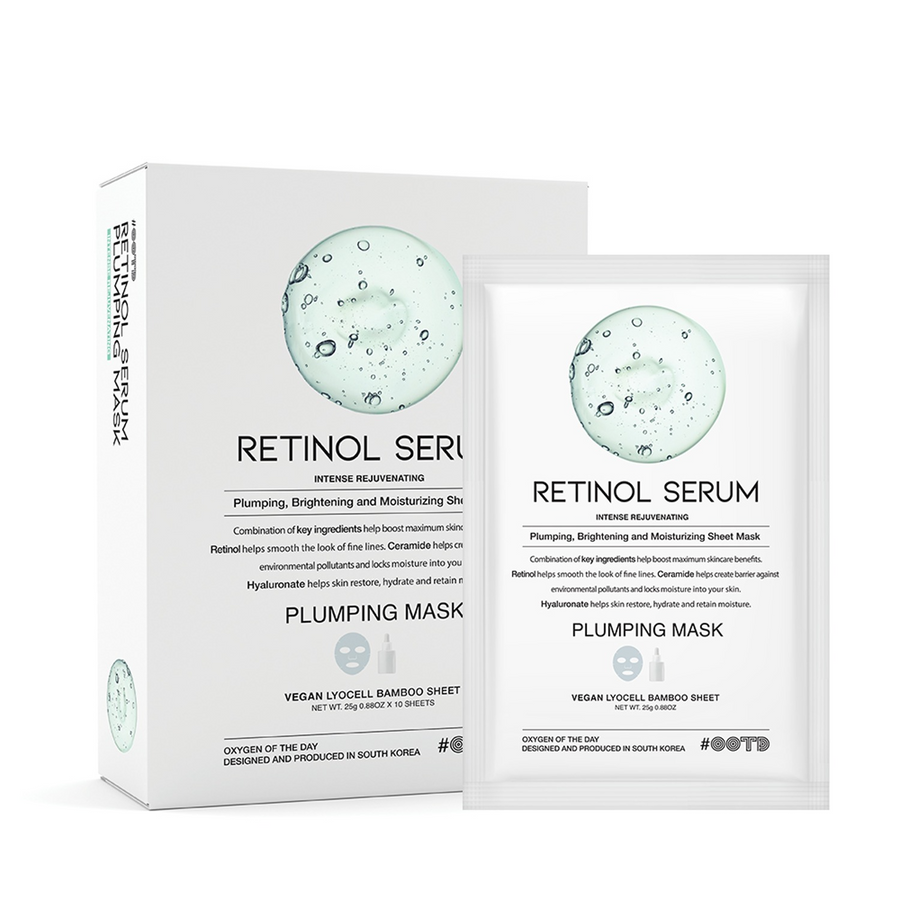 Retinol Serum Plumping Mask