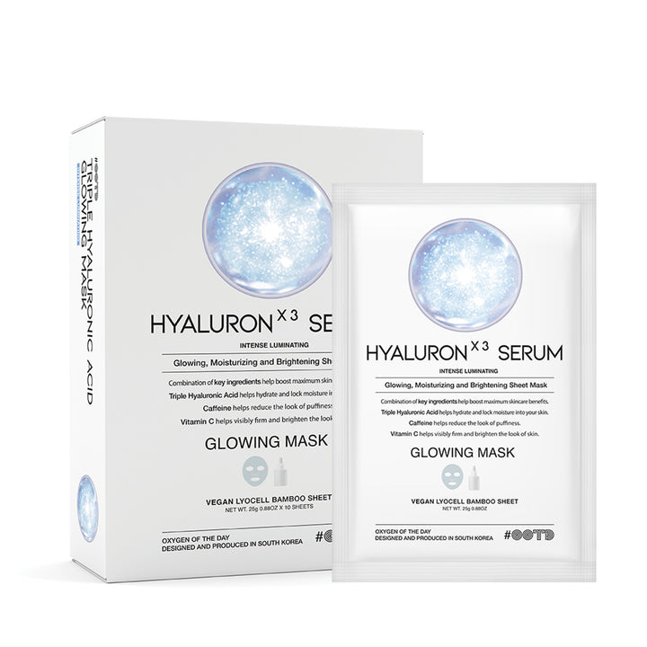Triple Hyaruron Acid Serum Glowing Mask