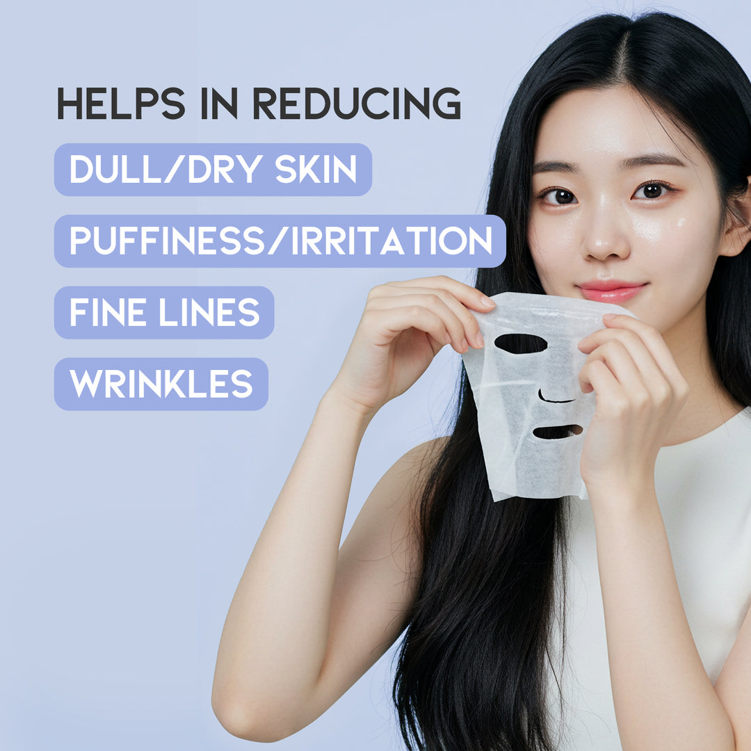 Triple Hyaluronic Acid Serum Glowing Mask (10pcs)