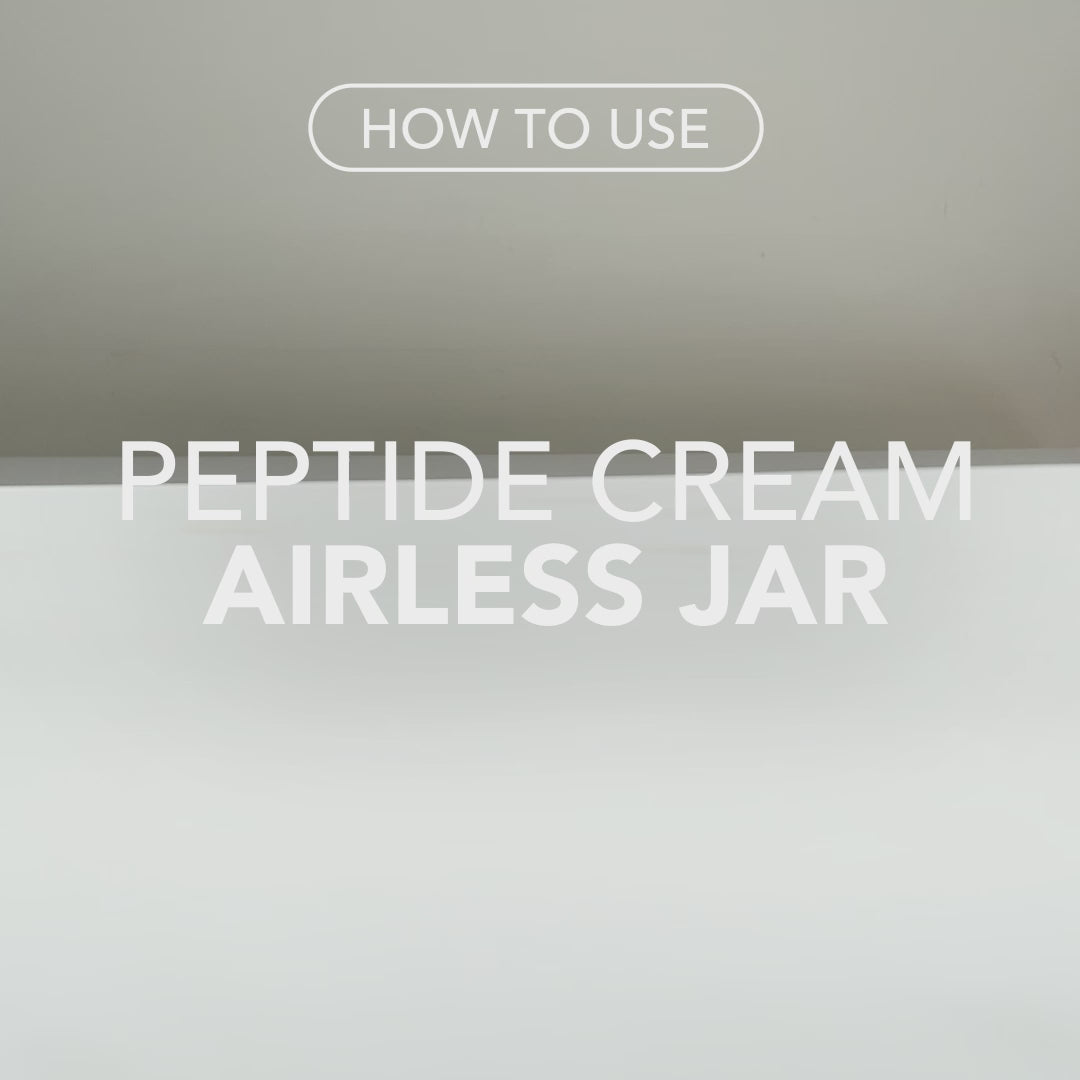 Peptide Cream Airless Jar