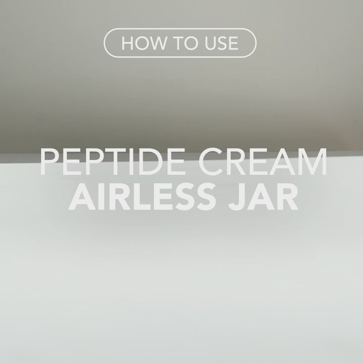 Peptide Cream Airless Jar