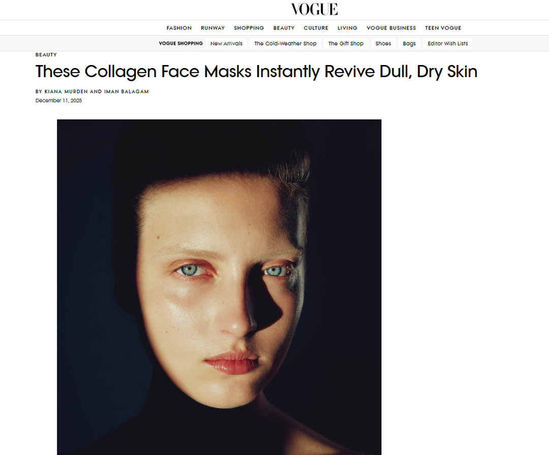 Vogue Names OOTD As One of the Best Collagen Face Masks