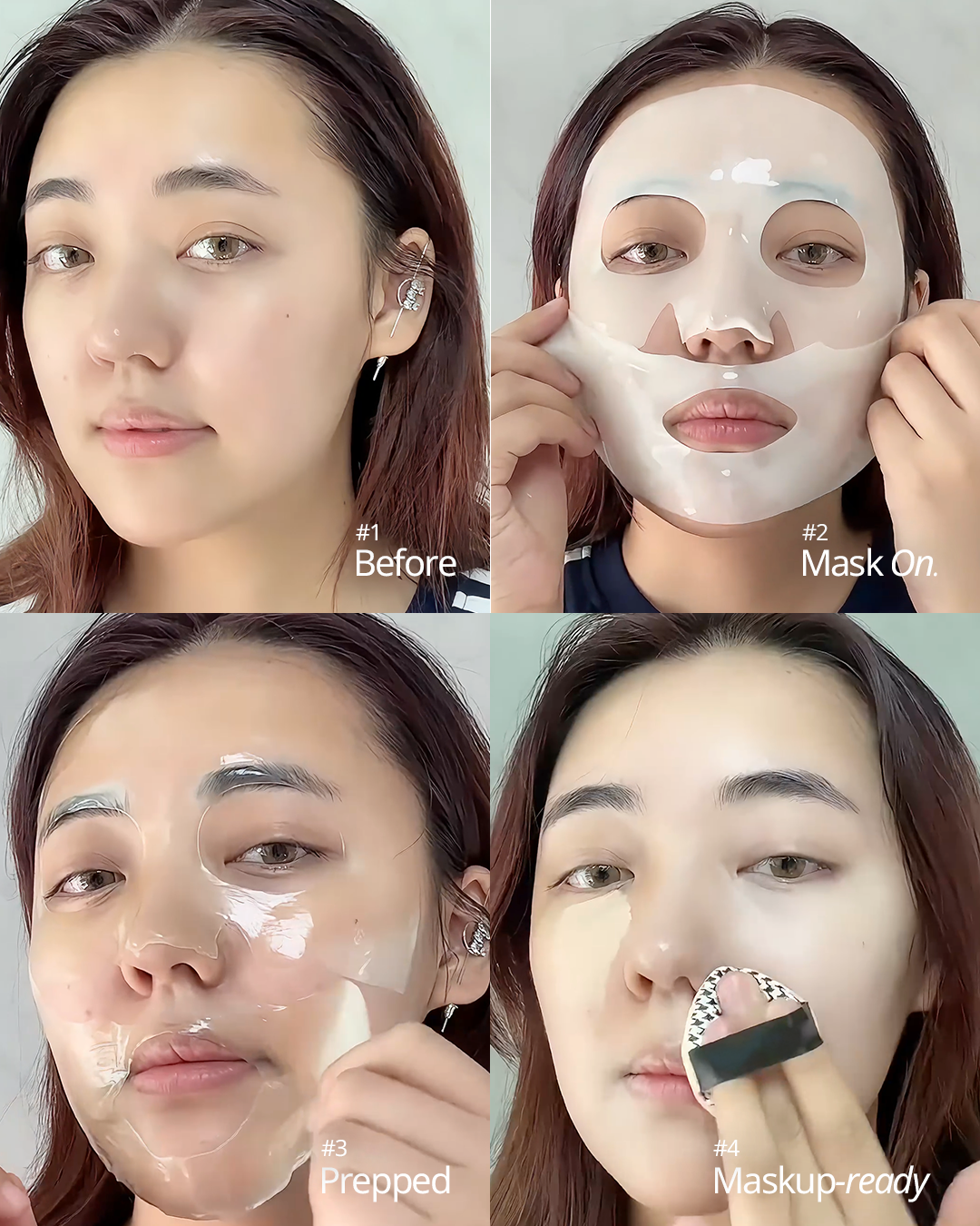 The Secret to a Glowy, Makeup-Ready Base: Why We Prep with OOTD Beauty Hydrogel Masks
