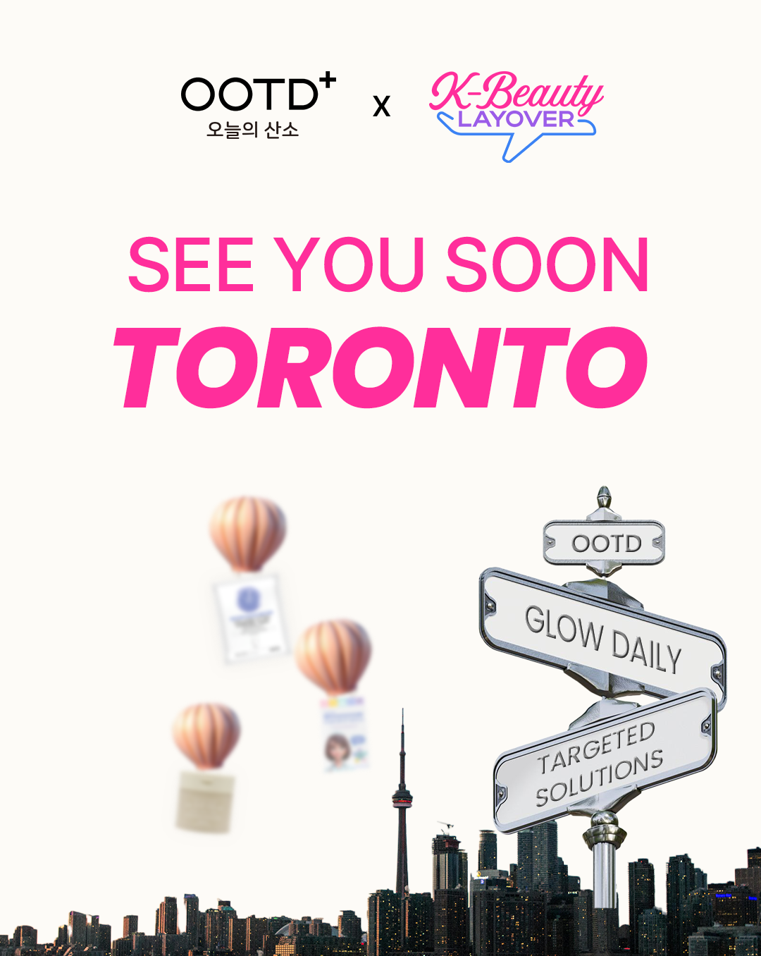 OOTD Beauty is Landing in Toronto! Join Us at the K-Beauty Layover Pop-Up