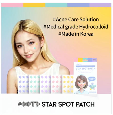 niacinamide acne patch overnight results hydrocolloid star shaped