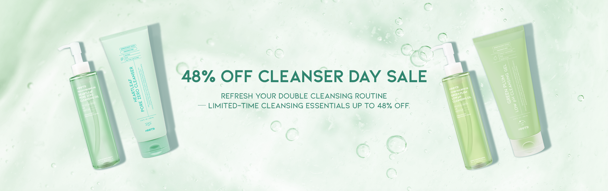 Cleanser Day Sale