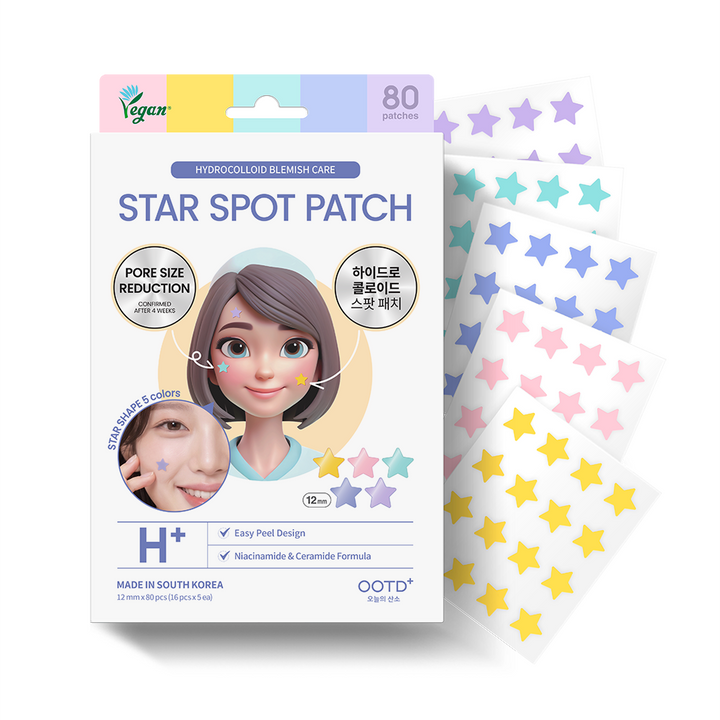 Star Spot Patch - PASTEL (80 Dots)