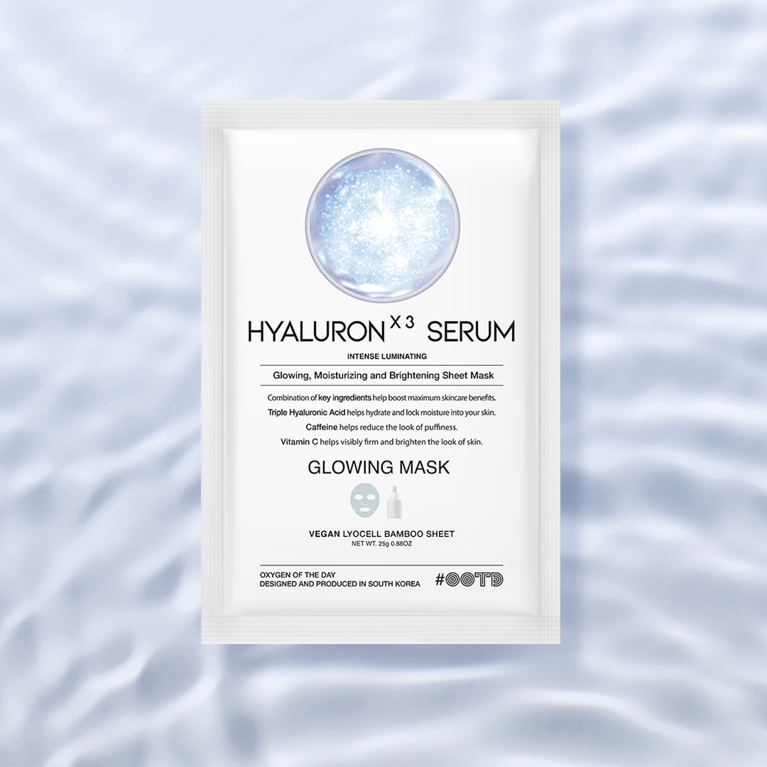Triple Hyaluron Serum Glowing Mask (10pcs)