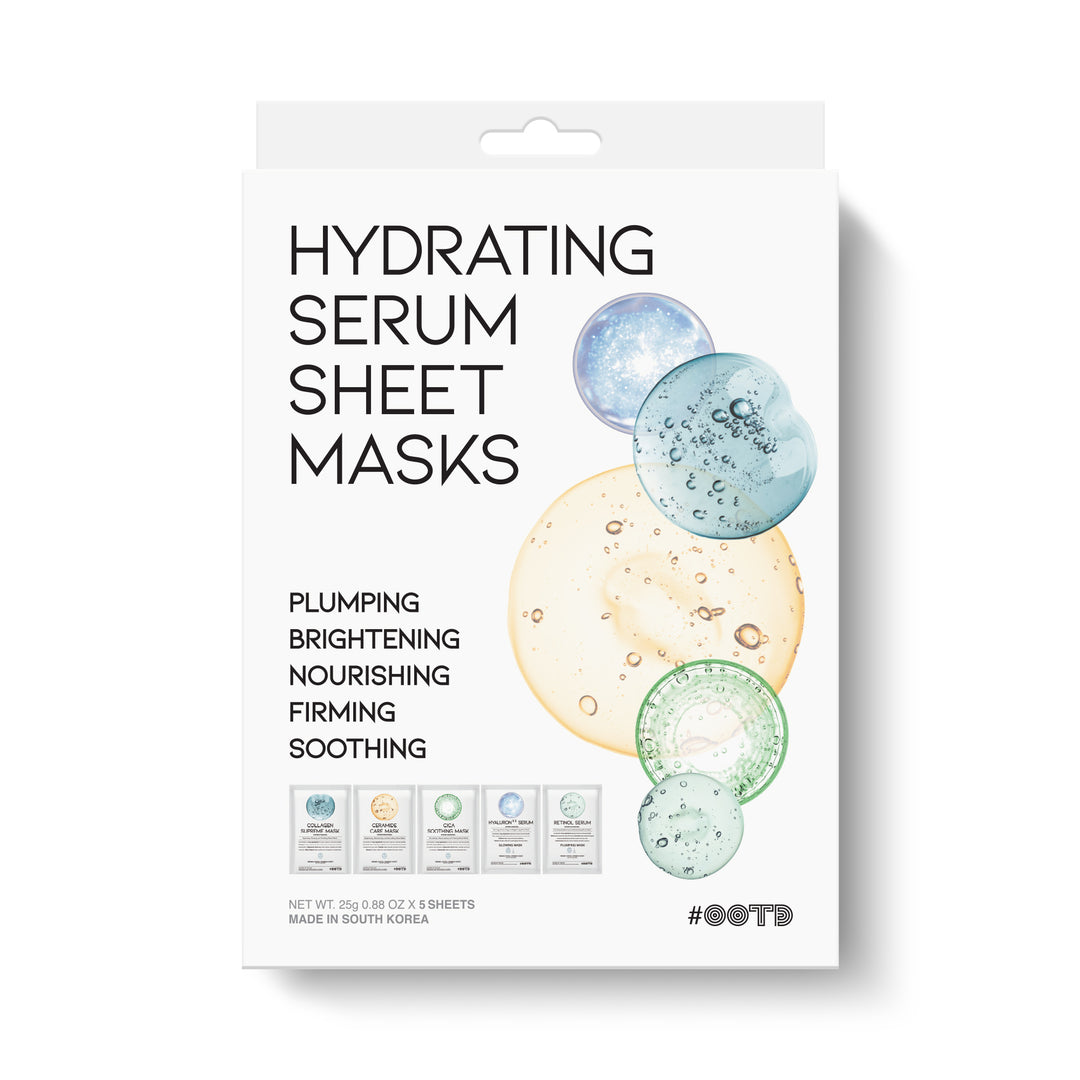 Hydrating Serum Sheet Mask Starter Kit (5pcs)