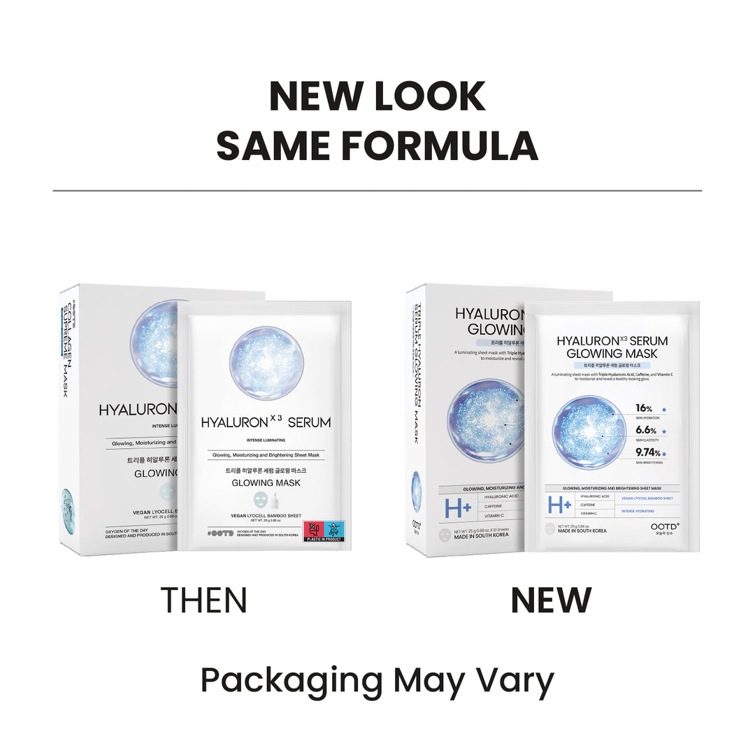Triple Hyaluronic Acid Serum Glowing Mask (10pcs)