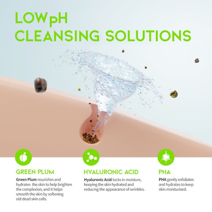Green Plum Low PH Cleansing Set