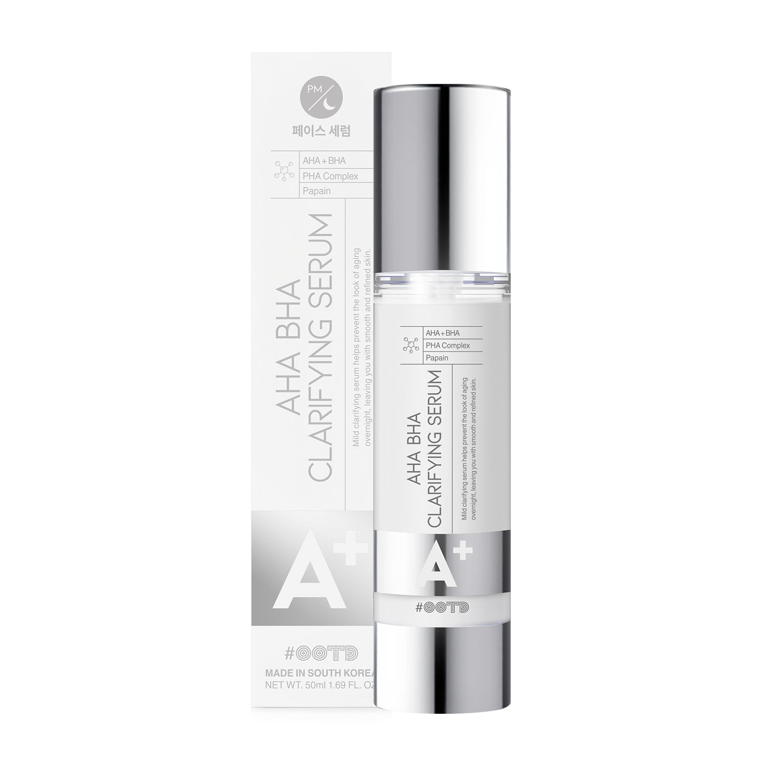 AHA BHA CLARIFYING SERUM P.M – #OOTD BEAUTY