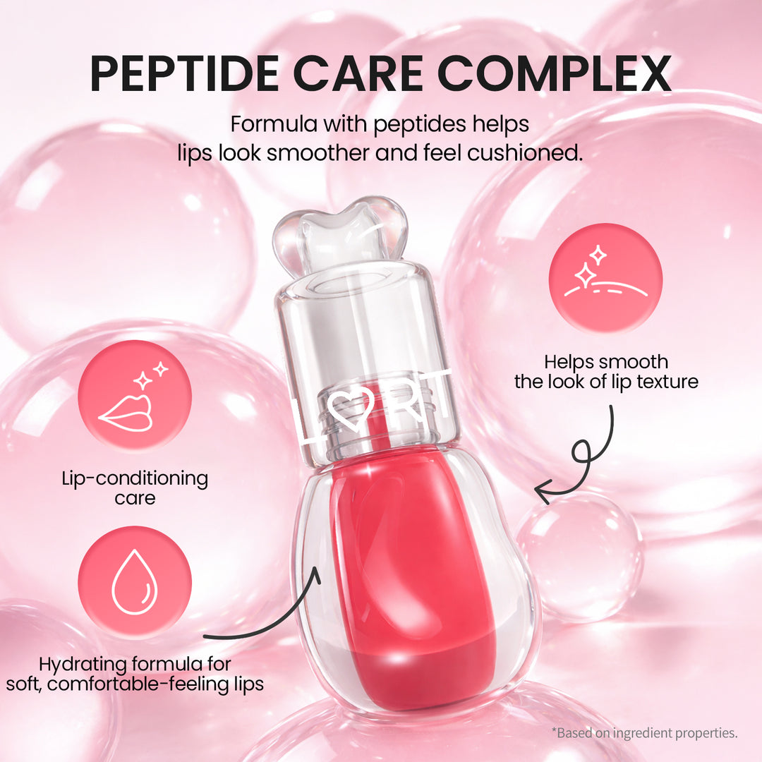 FLRT BY OOTD Peptide Glaze Xoxo Lip Oil 3g 01 (Soft Squeeze)