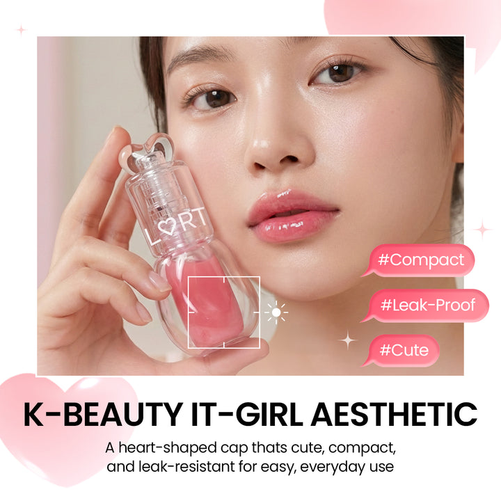 FLRT BY OOTD Peptide Glaze Xoxo Lip Oil 3g 01 (Soft Squeeze)