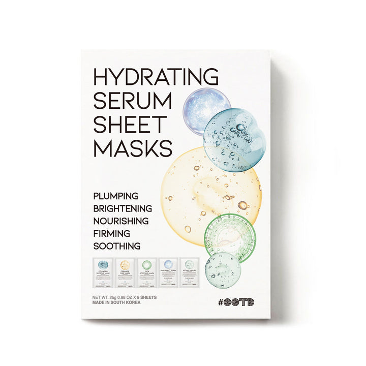 Hydrating Serum Sheet Mask Starter Kit (5pcs)